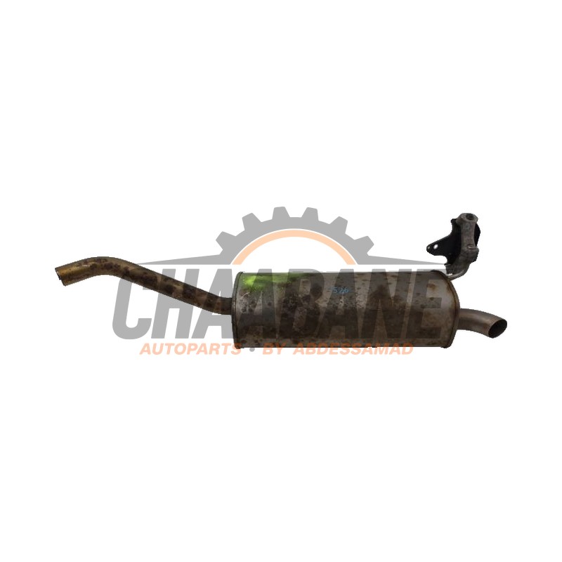 Echappement silencieux arriere 6V6253609C Skoda Fabia III (NJ3) 1.0 TSI 12V 2014 / 2021