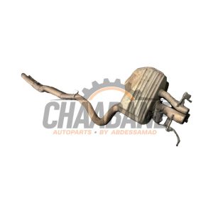 Echappement silencieux arriere+central A2224902221 Mercedes S (222.0/222.1) 4.0 S-63 AMG V8 Turbo 4-Matic+