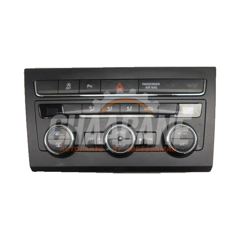 Panneau de commande clim 5F0907044AK Seat Leon (5FB) 1.2 TSI Ecomotive 16V 2012 / 2020