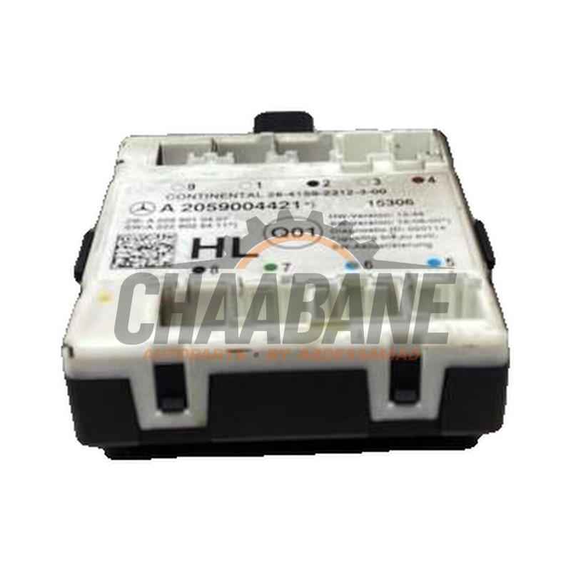 Module verrouillage central des portes A2059004421 Mercedes C (W205) C-200 1.6 CDI BlueTEC, C-200 d 16V