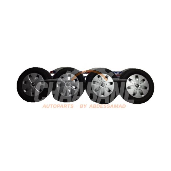 Kit jantes + pneumatiques 5Q0601027AM Audi Q2 (GAB/GAG) 1.4 35 TFSI 16V 2016