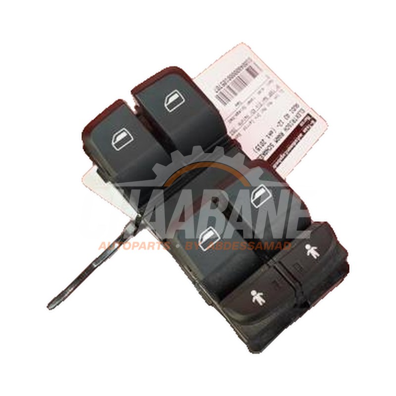 Commutateur vitre electrique 8V0959851D Audi A3 Sportback (8VA/8VF) 1.4 TFSI 16V e-tron 2012 / 2020