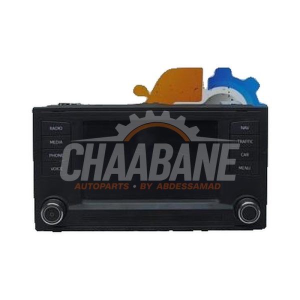 Panneau de commandes navigation 5F0919603A Seat Leon ST (5FF) 1.6 TDI Ecomotive 16V 2012 / 2020