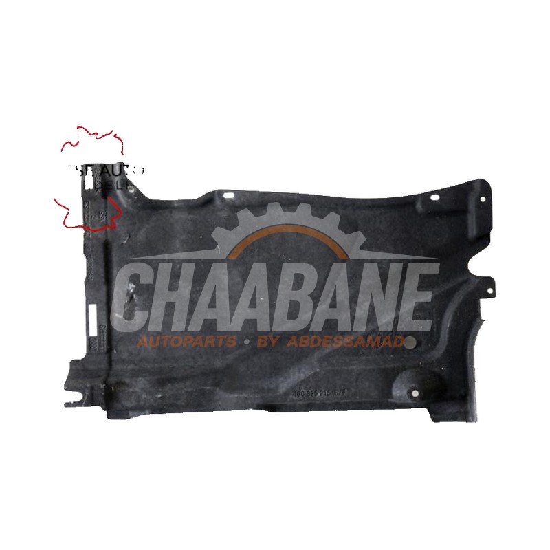 Plaque de protection sol 4G0825215 Audi A6 Allroad Quattro (C7) 3.0 TDI V6 24V 2012 / 2018