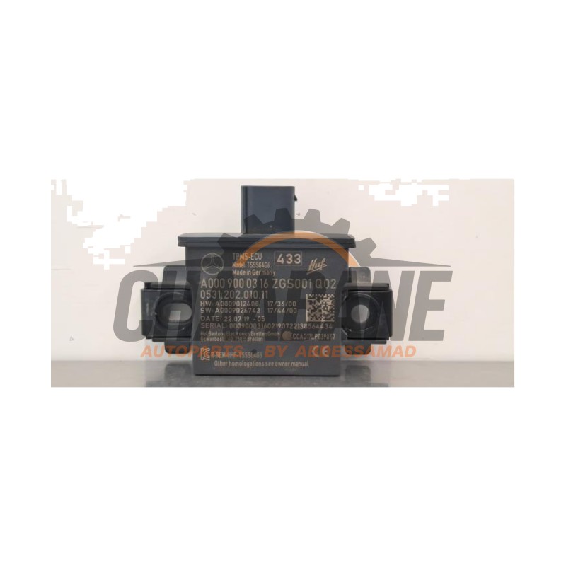 Module gonflage pneus A0009000316 Mercedes GLE (V167) 300d 2.0 Turbo 16V 4-Matic