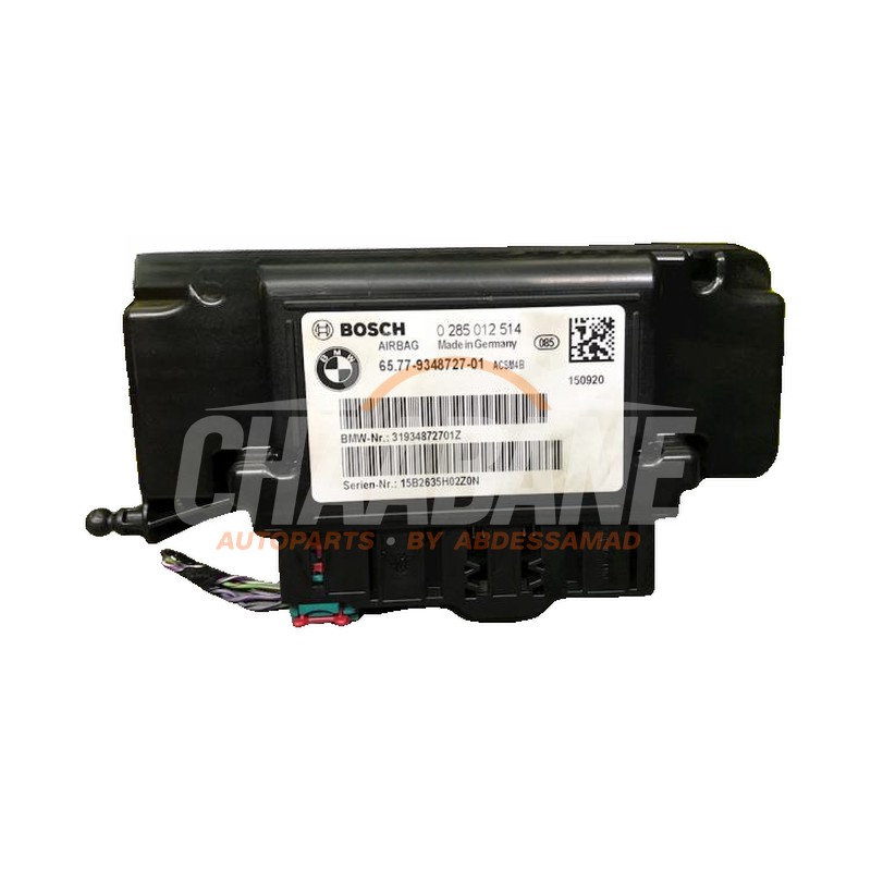 Module airbag 934872701 BMW 2 serie (F22) 220d 2.0 16V 2013 / 2021