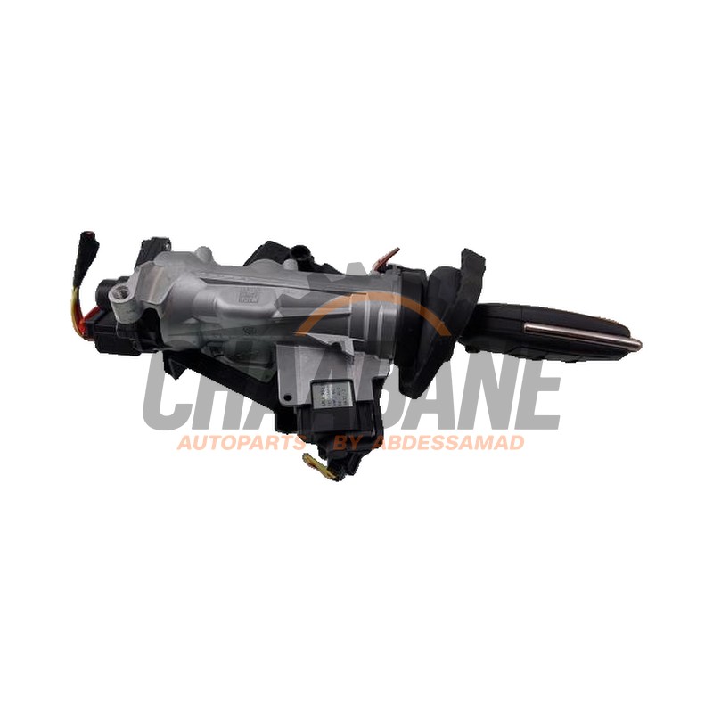 Serrure de contact + cle 1K0905851D Audi Q2 (GAB/GAG) 1.5 35 TFSI 16V 2016