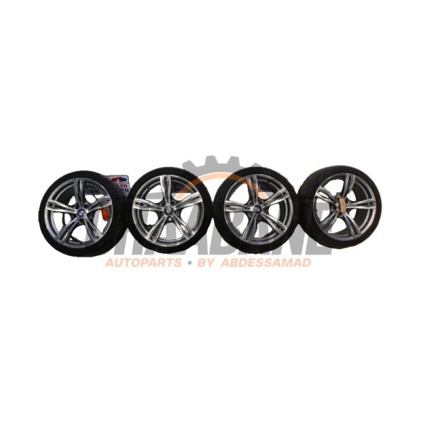 Jeu de jantes sport + pneus 36112283402 BMW M6 (F13) 4.4 V8 32V TwinPower Turbo 2012 / 2017