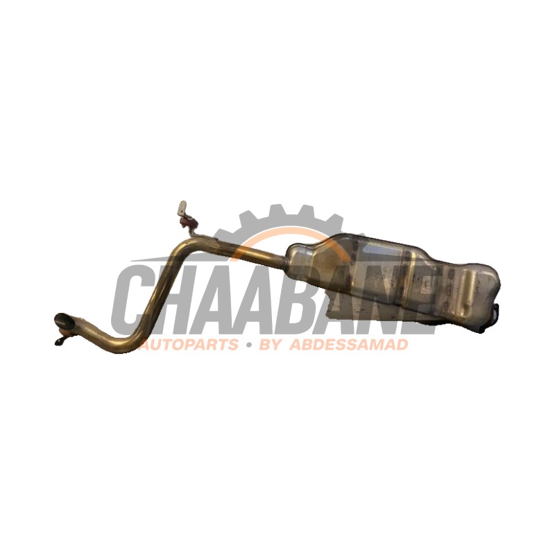 Silencieux arriere (echappement) 5Q0119M Skoda Octavia Combi (5EAC) 1.4 TSI 16V G-TEC 2012 / 2020