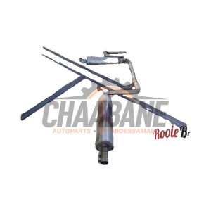 Echappement silencieux arriere+central 5Q0120BC Audi Q2 (GAB/GAG) 1.5 35 TFSI 16V 2016