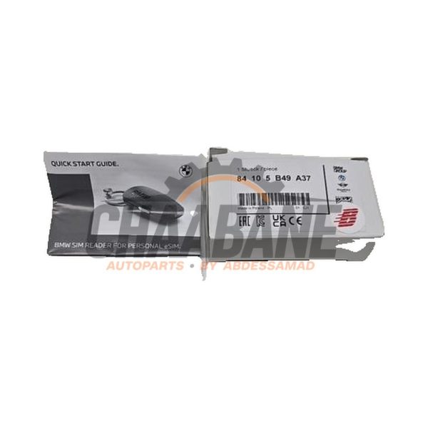 Porte-cartes SIM 84105B49A37 BMW 5 serie Touring (G61) 530e 2.0 TwinPower Turbo 16V 2024