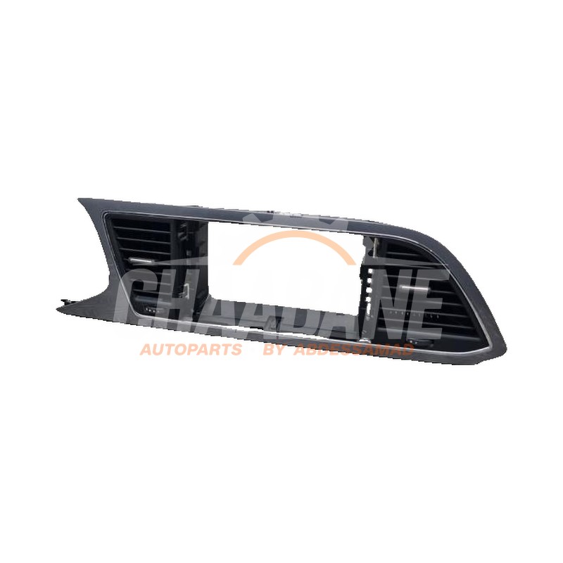 Grille aeration tableau de bord 5F1819110D Seat Leon (5FB) 1.4 TSI Ecomotive 16V 2012 / 2020