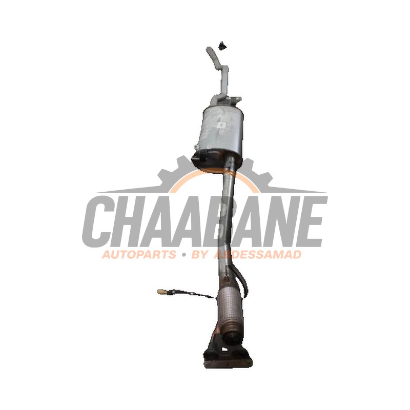 Echappement (complet) 7E0265181AK Volkswagen Transporter T6 2.0 TDI DRF 2015 / 2024