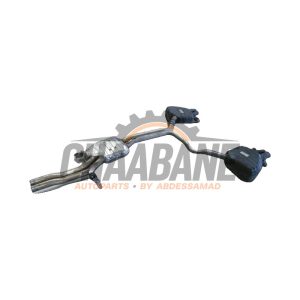 Echappement silencieux arriere+central 4G0253181J Audi RS7 2013 / 2018