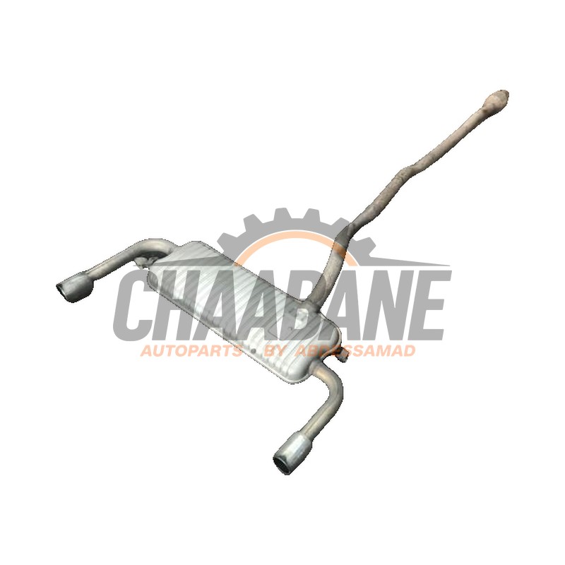 Echappement silencieux arriere 8577086 BMW 2 serie Gran Tourer (F46) 2014