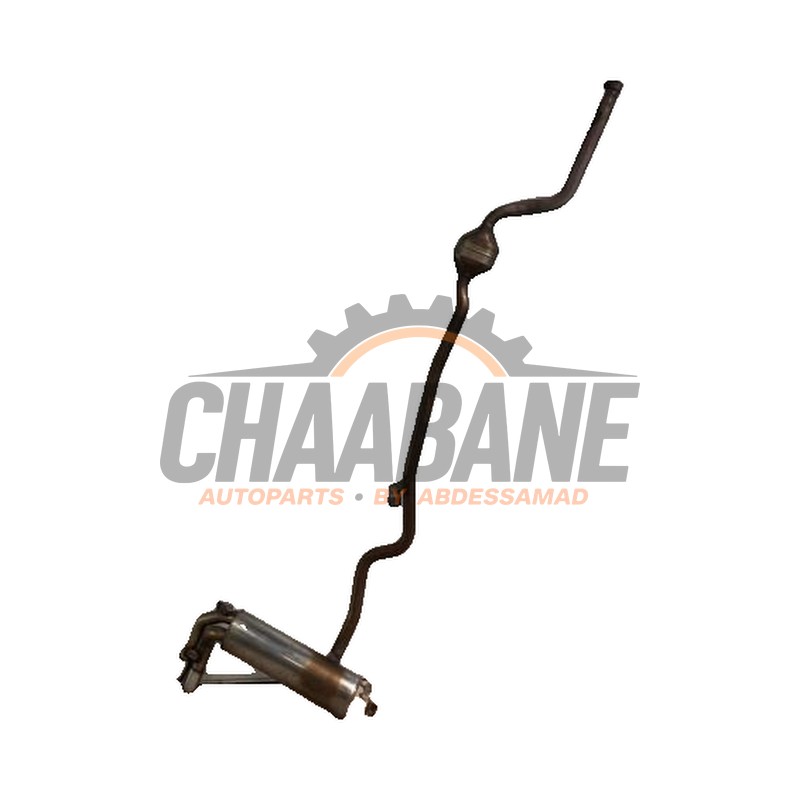 Echappement silencieux arriere+central 18308597046 BMW 3 serie Gran Turismo (F34) 320d 2.0 16V 2012 / 2020