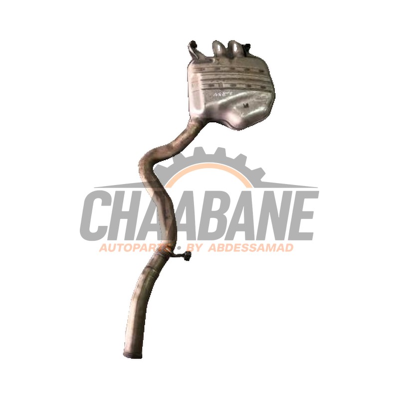 Echappement silencieux arriere 2224900116 Mercedes S (222.0/222.1) 3.0 S-350 BlueTEC, S-350d 24V