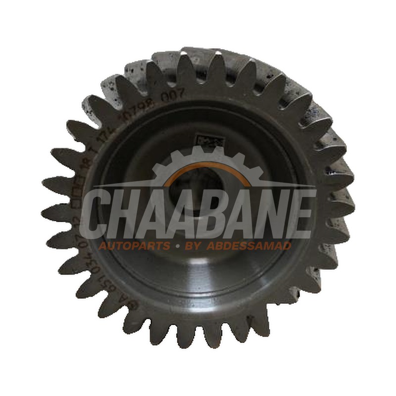 Arbre dequilibre roue dengrenage A6510340712 Mercedes Vito Mixto (447.7) 2.2 116 CDI 16V