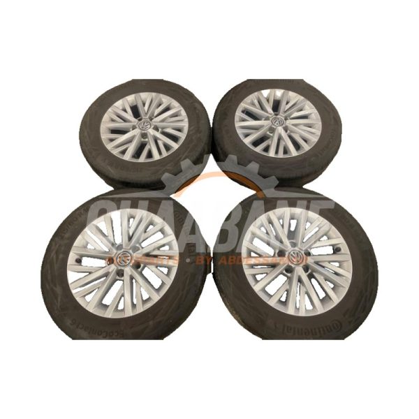 Kit jantes + pneumatiques 2GA601025AA8Z8 Volkswagen T-Roc I 1.0 TSI 12V 2017