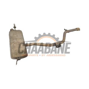 Echappement silencieux arriere A2464910001 Mercedes CLA Shooting Brake (117.9) 2.2 CLA-200 CDI, 200 d 16V