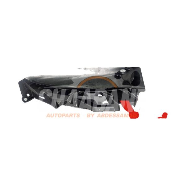 Support pare-chocs arriere gauche 9Y3807375 Porsche Cayenne III (9YA) 3.0 V6 Turbo 24V 2017