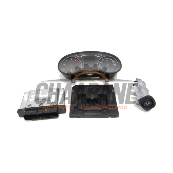 Serrure de contact + ordinateur 1K0905851B Audi A3 (8V1/8VK) 1.2 TFSI 16V 2012 / 2020