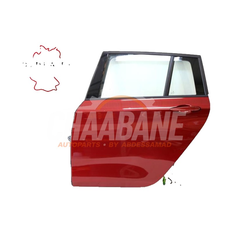 Portiere 4portes arriere gauche 41517392325 BMW 2 serie Gran Tourer (F46) 216d 1.5 TwinPower Turbo 12V 2014
