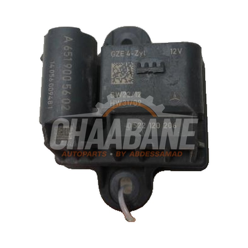 Relais prechauffage 6519005602 Mercedes CLA (117.3) 2.2 CLA-200 CDI, 200 d 16V 4-Matic