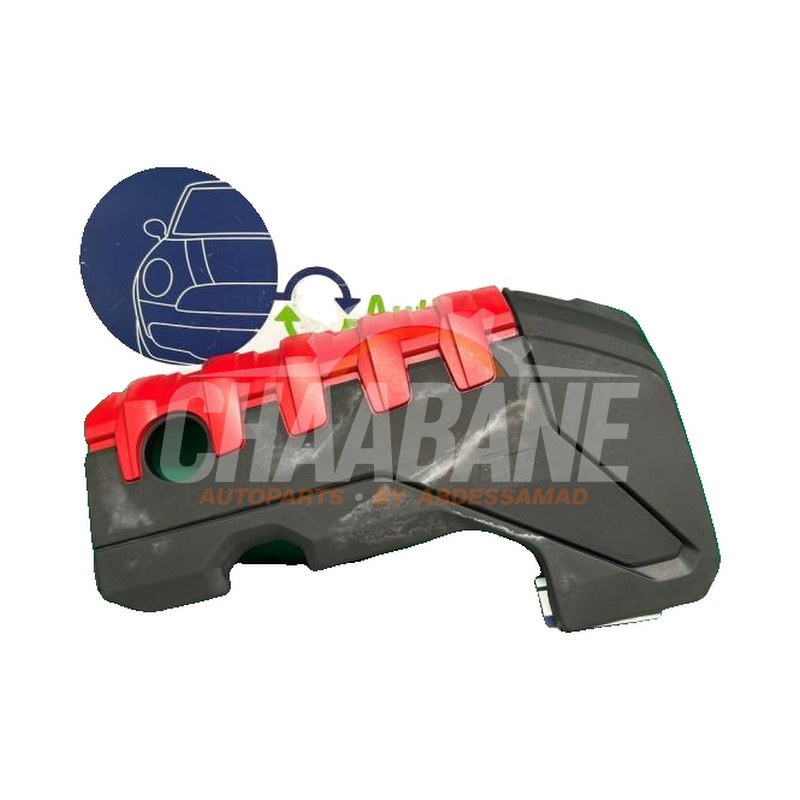 Cache sous moteur 07K103925G Audi RS 3 Sportback (8VA/8VF) 2.5 TFSI 20V Quattro 2015 / 2020