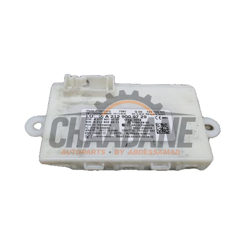 Module dentree sans cle A2129009729 Mercedes CLA Shooting Brake (117.9) 1.6 CLA-180 16V