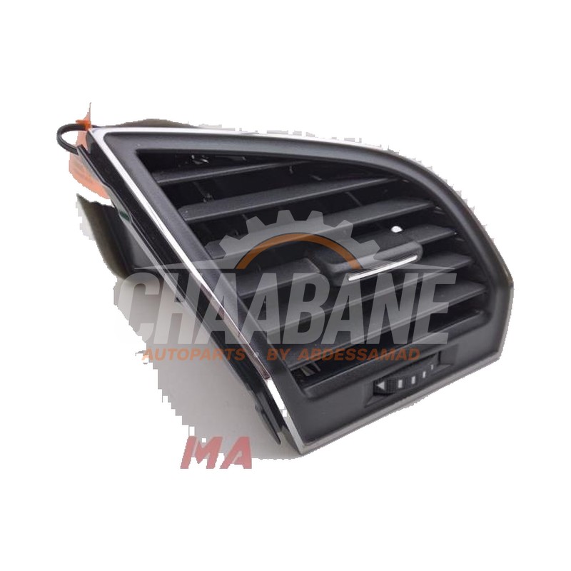 Grille aeration tableau de bord 6V0819702C Skoda Fabia III Combi (NJ5) 1.2 TSI 16V Greentech 2014 / 2022