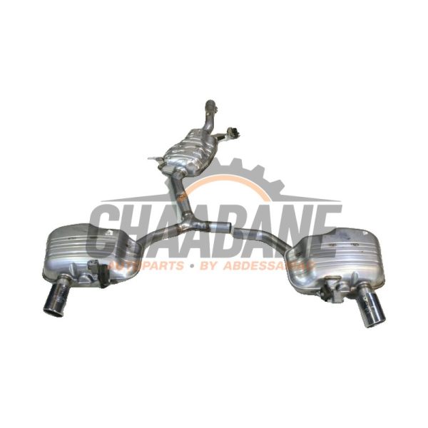Echappement silencieux arriere+central 8W5253611 Audi A4 Quattro (B9) 2.0 TFSI 16V 2015