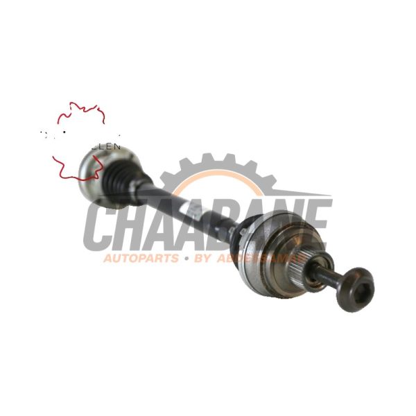 Arbre de transmission arriere droit 8R0501204D Audi RS7 Sportback (4GA/4GF) 4.0 V8 TFSI Performance 32V 2013 / 2018