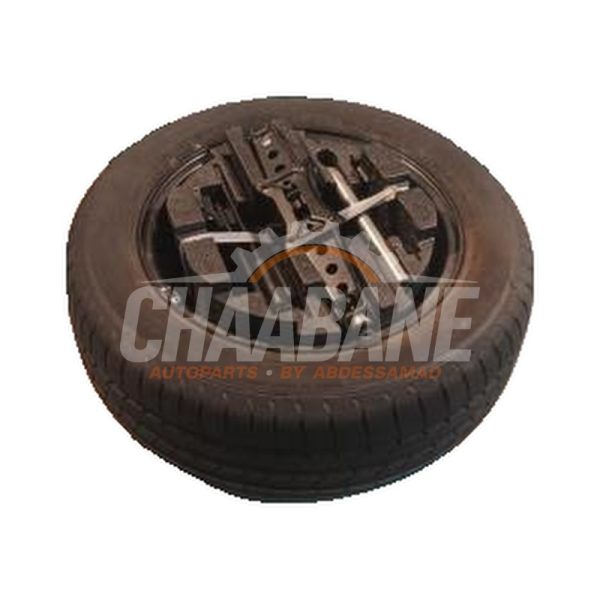 Kit de cric + Roue de secours 2Q0601027AE03C Skoda Kamiq 1.0 TSI 12V 2019