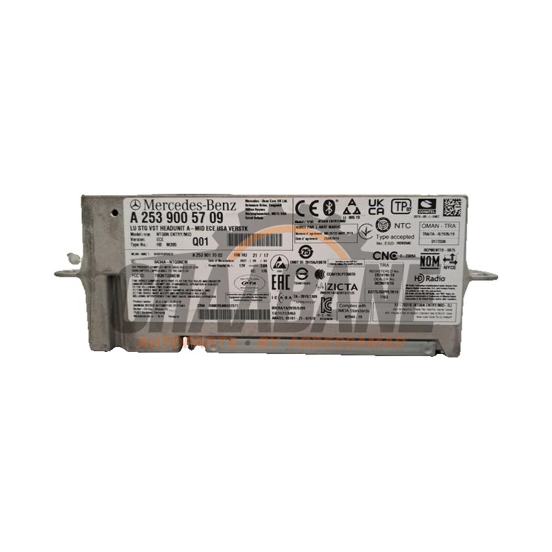 Module navigation A2539005709 Mercedes GLC (X253) 2.0 C-220d 16V 4-Matic