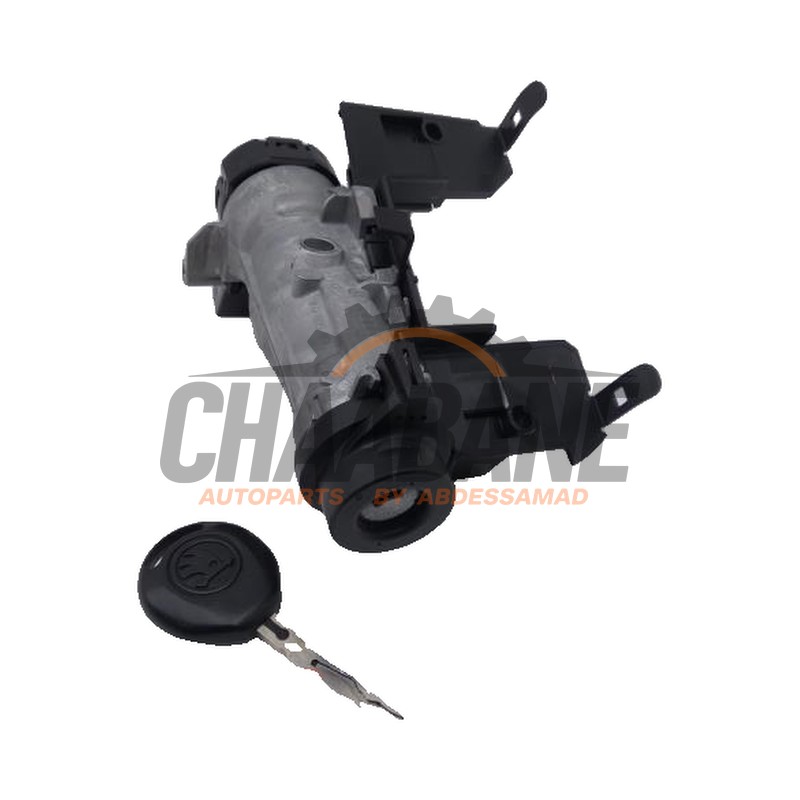 Serrure de contact + cle 6C0905865 Skoda Fabia III Combi (NJ5) 1.0 12V Greentech 2014 / 2022