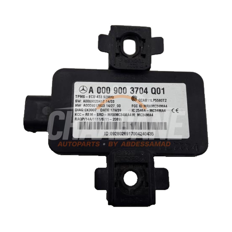 Module gonflage pneus A0009003704 Mercedes CLA (117.3) 1.6 CLA-180 16V