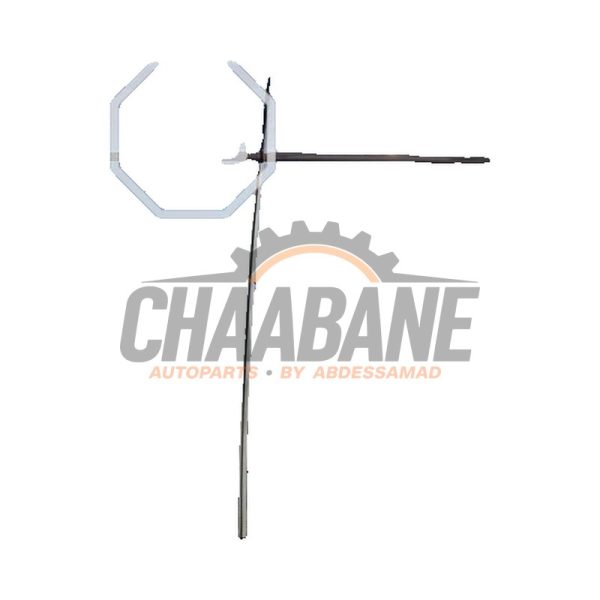 Vitre supplementaire 2portes arriere gauche Volkswagen Caddy Combi IV 2.0 TDI 102 2015 / 2020