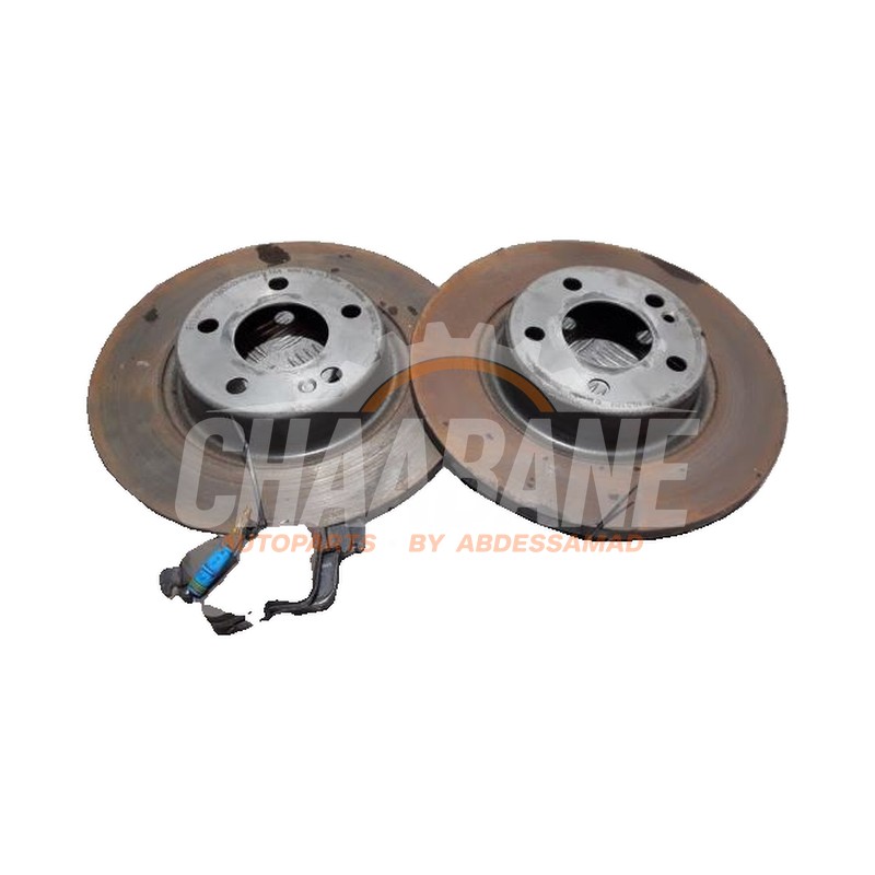 Disque + plaquette de frein arriere A0004230512 Mercedes C (W205) C-220 2.2 CDI BlueTEC, C-220 d 16V