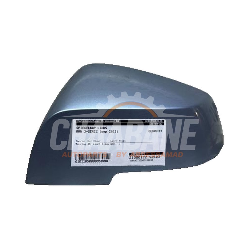 Coque retroviseur gauche 729981905 BMW 3 serie Touring (F31) 320i 2.0 16V 2012 / 2019