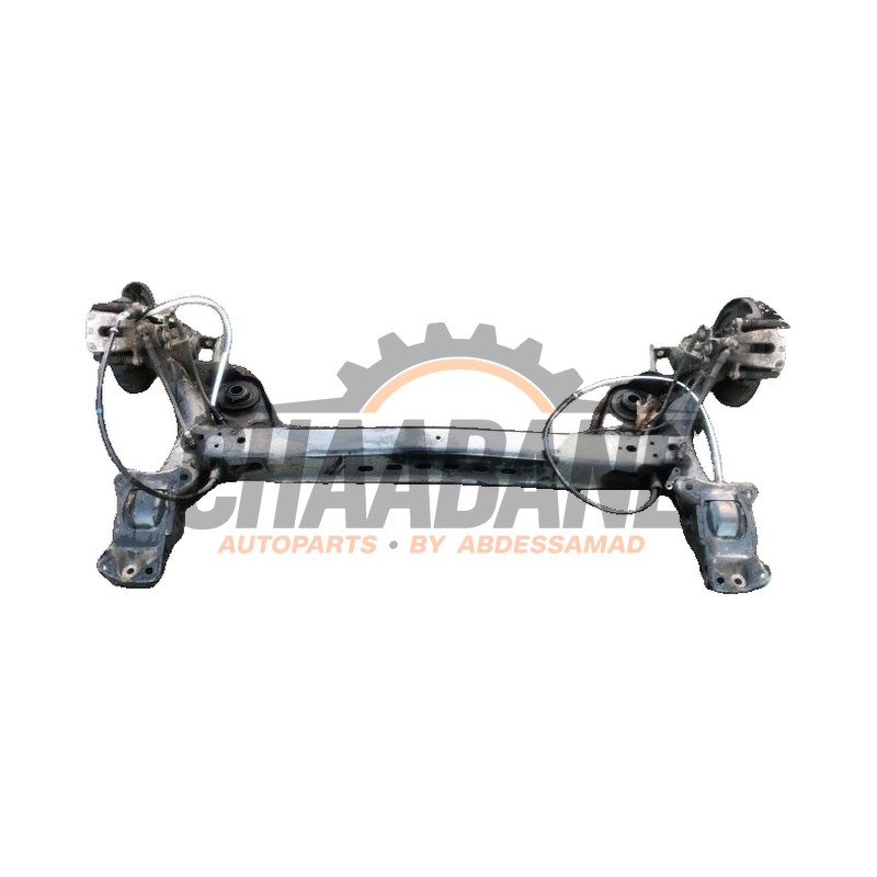 Train arriere complet 5Q0501049R Skoda Octavia (5EAA) 1.2 TSI 16V 2012 / 2020