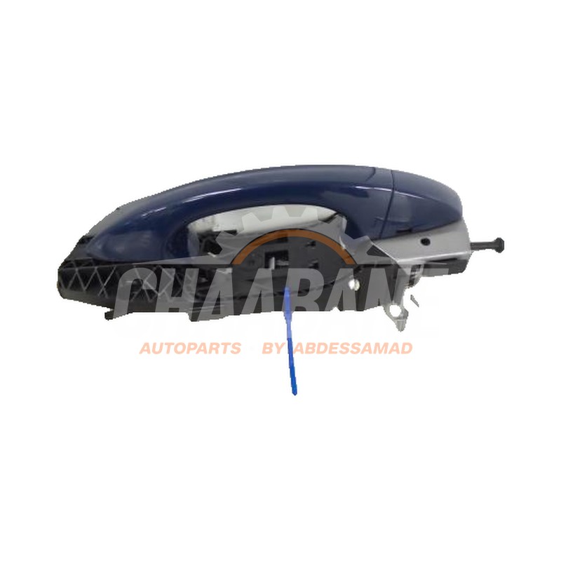 Poignee de porte arriere droite 5N0837017E Skoda Rapid 2012 / 2019