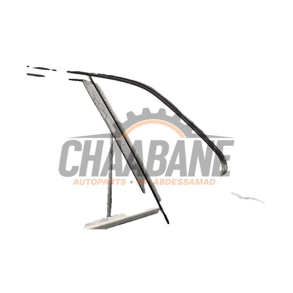 Vitre supplementaire 4portes arriere gauche 2G4845297H Volkswagen Polo VI (AW1) 1.0 TSI 12V 2017