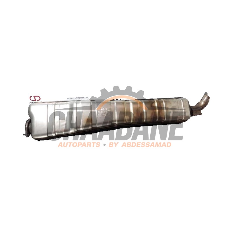Echappement silencieux central 2Q0253411 Seat Ibiza V (KJB) 1.0 TGI 12V 2017