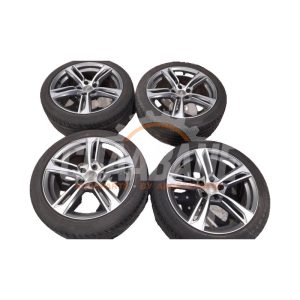 Jeu de jantes sport + pneus 8W0071499 Audi A4 (B9) 2.0 TDI Ultra 16V 2015