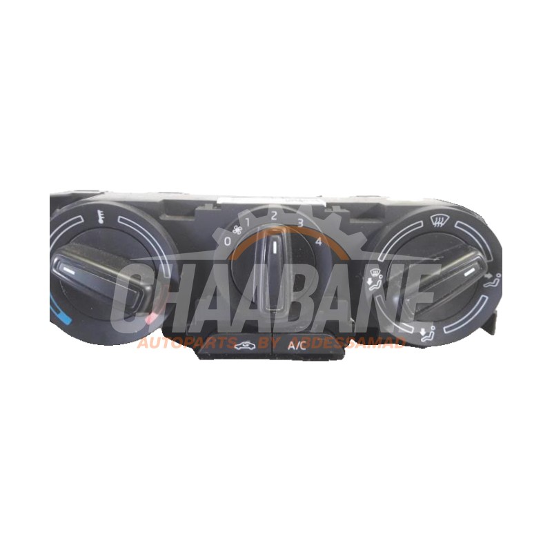 Panneau de commandes chauffage 6V0820045AFKZ Skoda Fabia III Combi (NJ5) 1.2 TSI 16V Greentech 2014 / 2022