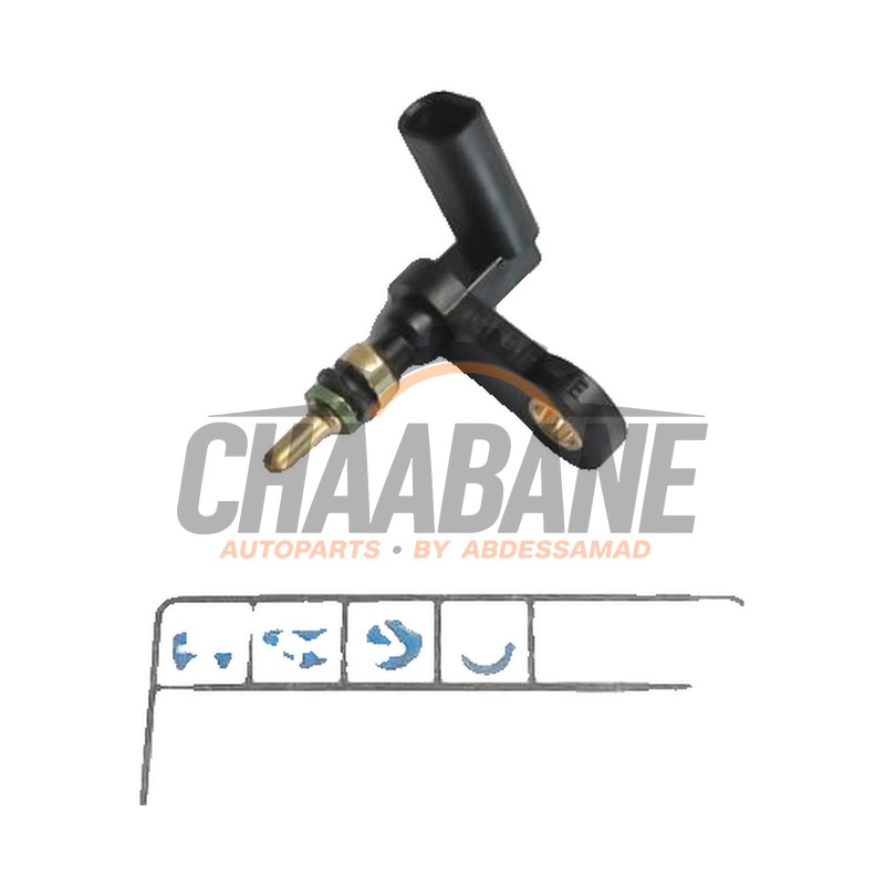Capteur de temperature moteur 04E919501E Volkswagen Tiguan (AD1) 1.5 TSI 16V Evo BlueMotion Technology 2016 / 2024