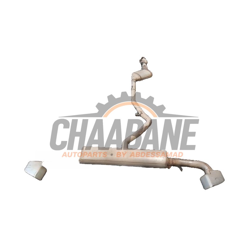Silencieux arriere (echappement) 18308572487 BMW X5 (F15) xDrive 35d 3.0 24V 2013 / 2018
