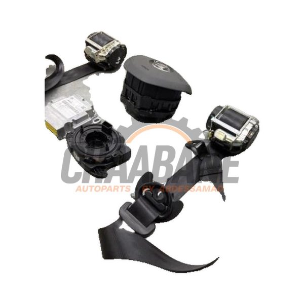 Kit+module airbag 6C0959655K Skoda Fabia III Combi (NJ5) 1.2 TSI 16V Greentech 2014 / 2022
