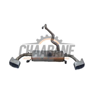Silencieux arriere (echappement) 4M0253181AK Audi Q7 (4MB/4MG) 3.0 TDI V6 24V 2015